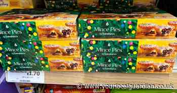 Christmas puddings and festive treats arrive early on Sutton shelves