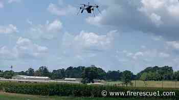 First responders gather to test, evaluate how drones can be used to communicate with large crowds