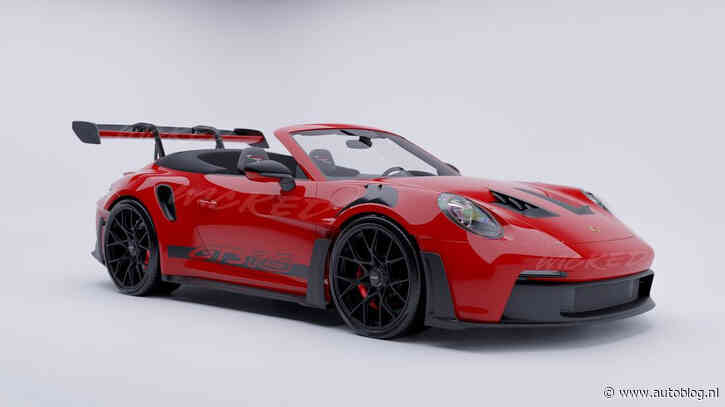 Wat krijgen we nou? Een 992 GT3 RS Cabrio?