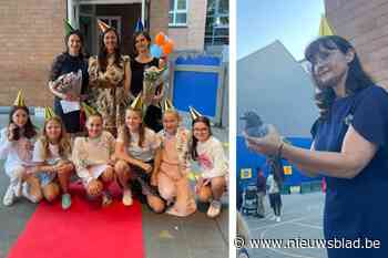 School viert verhuis met rode loper en ‘geluksduiven’: “We zien wel wanneer ze thuiskomen”