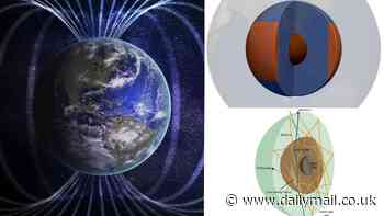 Mysterious 'donut' structure is discovered hidden inside Earth's core - and it could unlock the secrets of our planet's protective magnetic field