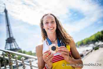 Ook bronzen Noor Vidts tekent present: gemeente huldigt olympiërs