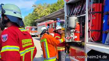 Rauch in Wasserburger Gewerbegebiet: Feuerwehren müssen gleich zweimal ausrücken