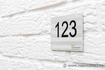 Reflecterende huisnummers af te halen vanaf 9 september