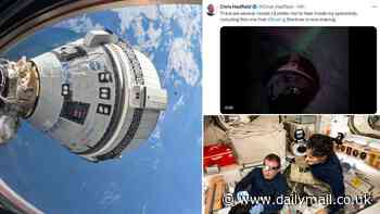 Former ISS commander, Chris Hadfield, issues a chilling response to the astronauts stuck in space - as NASA finally reveals the source of the pinging noise coming from Boeing's Starliner