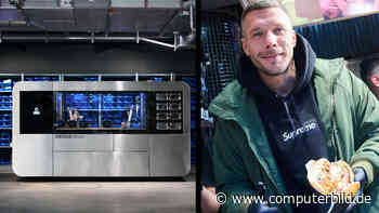 Lukas Podolski möchte Roboter-Döner verkaufen