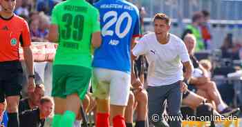 Ein Spiel Sperre: Holstein-Kiel-Trainer Marcel Rapp fehlt nur gegen Bayern