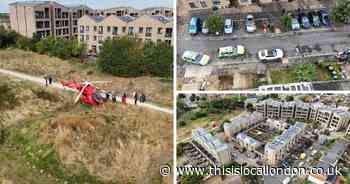 Pictures reveal crime scene after young man stabbed