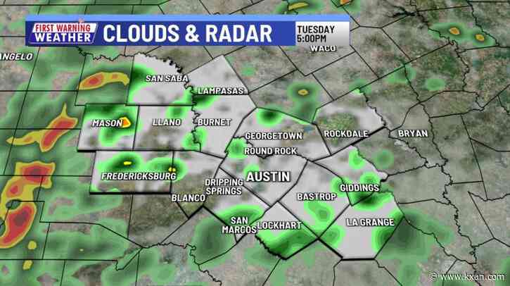 Increasingly wet this evening with more storms Tuesday