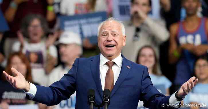 Unfall in Autokolonne von US-Vizekandidat – Walz unverletzt