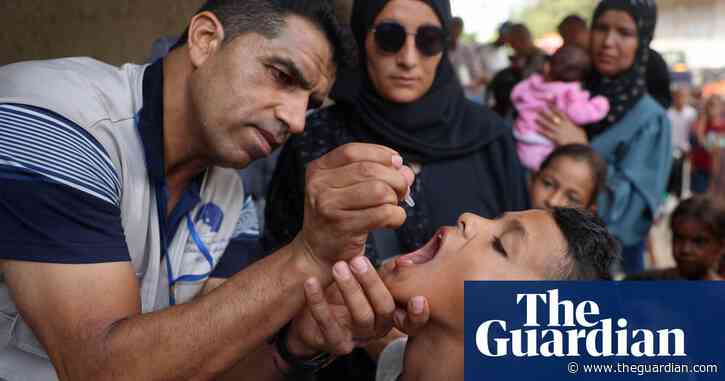 ‘Positive’ start to polio vaccination rollout in Gaza despite continued fighting