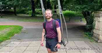 Newcastle doctor tackling Great North Run carrying metal stretcher to raise money for mountain rescue