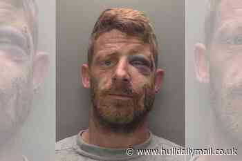 Violent bully viciously attacked girlfriend - but was then beaten up by others