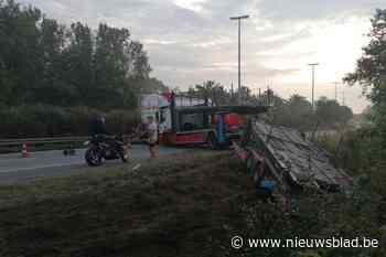 Ongeval met vrachtwagen veroorzaakt zware ochtendspits op E34