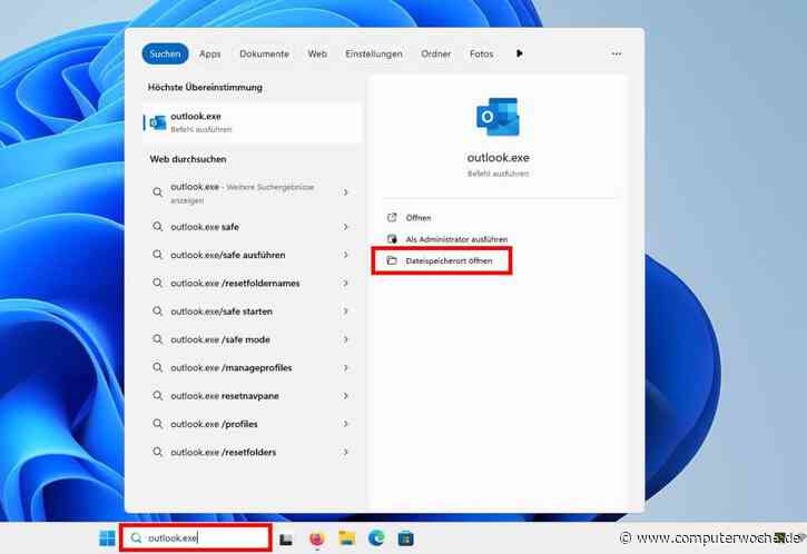 Microsoft Outlook: Bestimmte Optionen schnell per Verknüpfung aufrufen