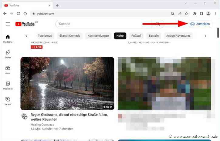 YouTube: Sprache ändern