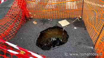Balduina sprofonda ancora, c'è una voragine a via Lucilio