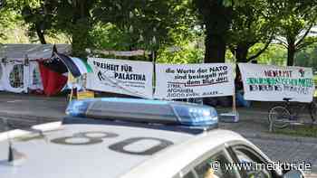 Pro-Palästina-Protestcamp wird beendet