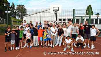 Kleinspielfeld in Haiterbach: Kinder wollen möglichst lange spielen
