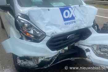 Lange file op E314 door kop-staartbotsing in Zonhoven