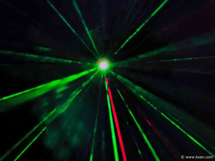 Which Texas city had the most reported laser attacks this year?