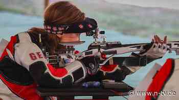 Drittes Geld für Deutschland: Sportschützin Hiltrop trifft Gold - mit dem letzten Schuss