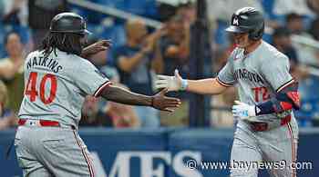 Rays lose for fourth time in five games, fall to Twins 5-4
