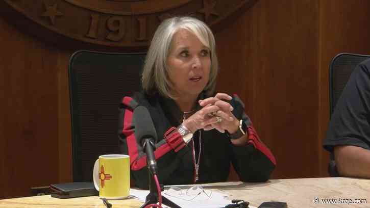Governor Lujan Grisham holds press conference on human trafficking Tuesday