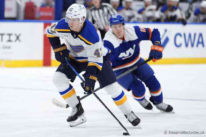 Blues defenseman Torey Krug will have ankle surgery and miss the 2024-25 season