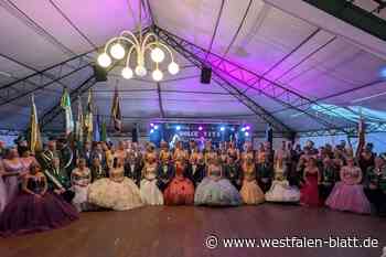 Imposantes Bild beim Ball der Könige in Marienmünster