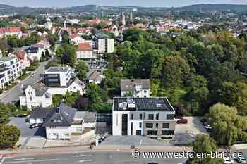Blick in Herfords neues Ärztehaus „Hermann 2“