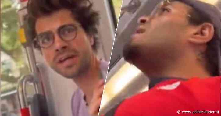 Slachtoffer homohaat in tram is moedige passagier Bart dankbaar, dader Valentino weigert excuses
