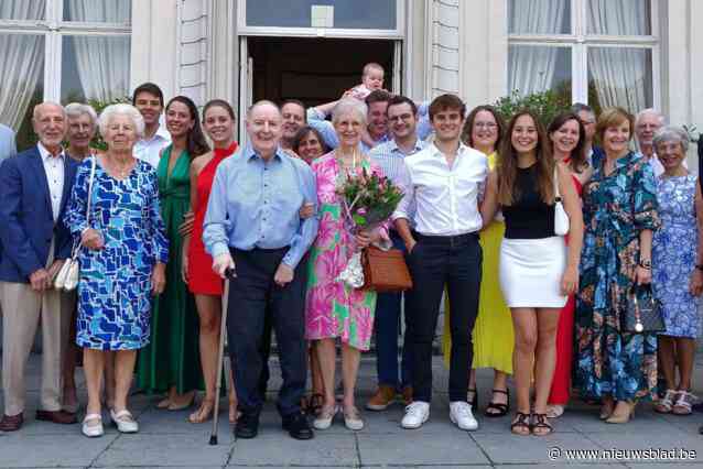 Christiaan (85) en Agnès (80) vieren diamanten huwelijk