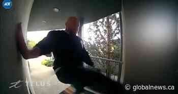 Video of disturbing break-in fuels frustrations over west Edmonton crime