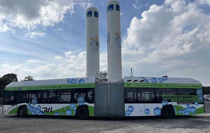 RVK: Start der ersten Wasserstoff-Gelenkbusflotte in Deutschland