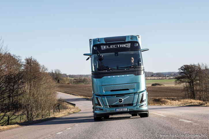 Volvo bringt Elektro-Lkw mit 600 Kilometer Reichweite auf den Markt