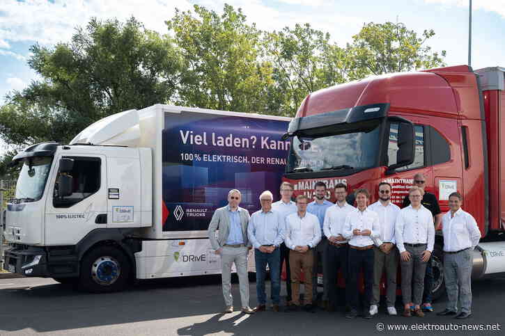 Projekt DRivE optimiert Ladeplanung von Elektro-Lkw