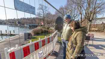 Arbeiten an Starnberger Seepromenade ab heute