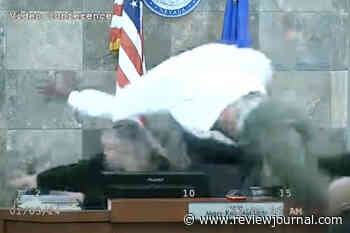 Trial begins for man seen attacking Las Vegas judge on video