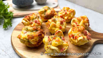 Muffin-Magie: Herzhafte Tortellini-Muffins mit Schinken – Einfach, schnell, genial!