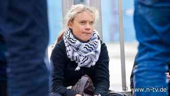 Forderung nach Israel-Boykott: Greta Thunberg bei Palästina-Protest festgenommen
