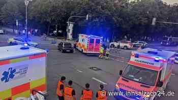 Dramatische Szenen an der Theresienwiese: Schwerer Unfall - Sekunden später folgt der nächste Crash