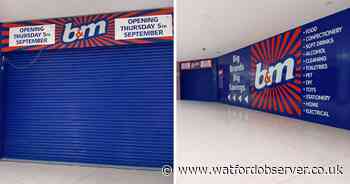 B&M atria branch set to open tomorrow after months of waiting