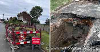Fresh pavement dug up AGAIN after just weeks - council explains why