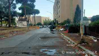 A Spinaceto la strada della vergogna, tra erba alta e rifiuti: “Qui siamo abbandonati”