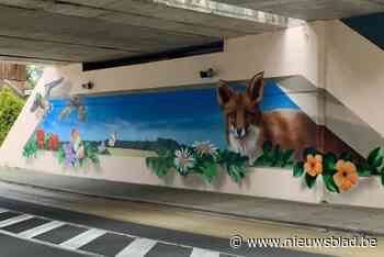 Nieuw kunstwerk volledig klaar