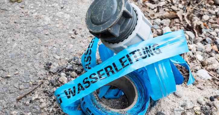 Ungewollte Dusche am Bamberger Domplatz