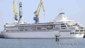 WATCH:  3-year cruise stuck in harbor months after it was scheduled to set sail