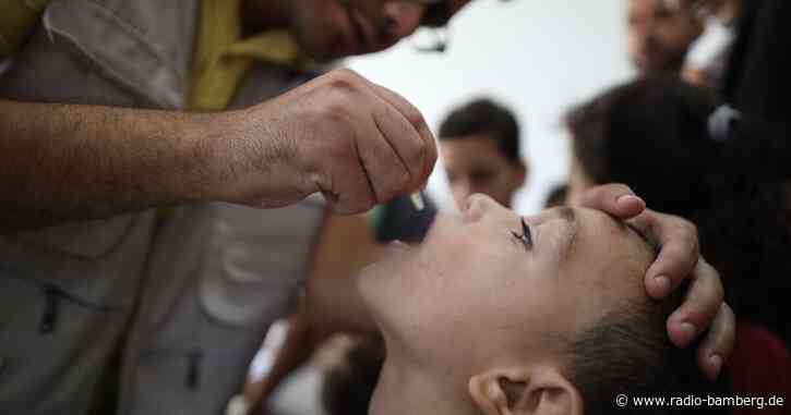 WHO: Bislang 187.000 Kinder in Gaza gegen Polio geimpft
