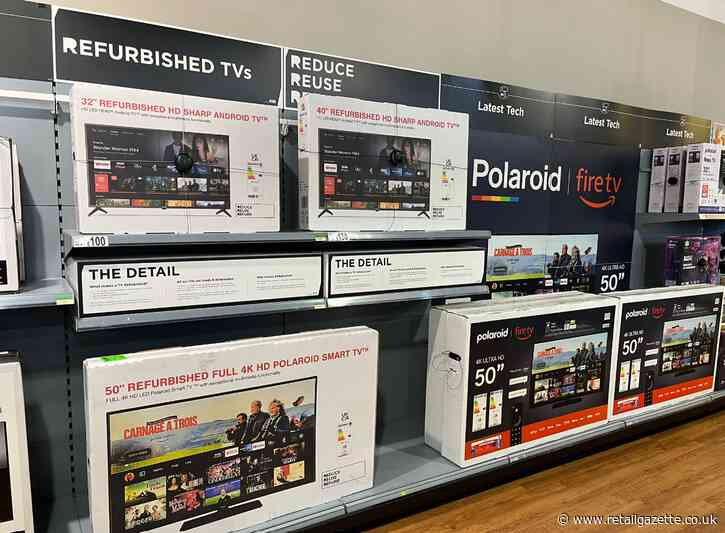 Asda becomes first UK supermarket to sell refurbished TVs in stores